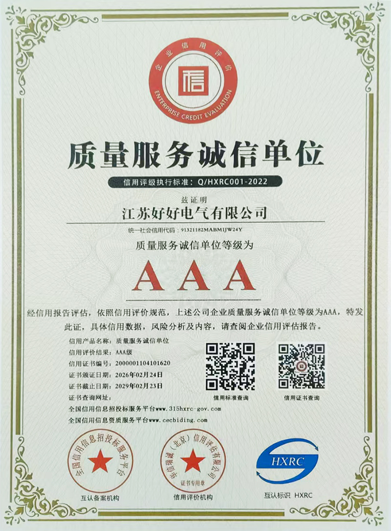 质量服务诚信单位